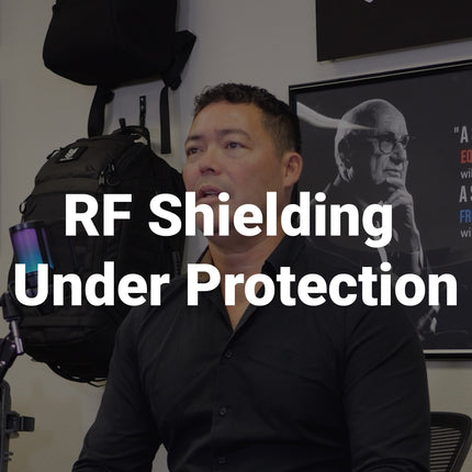 How does the RF and NFC shielding work, and why is it relevant today?