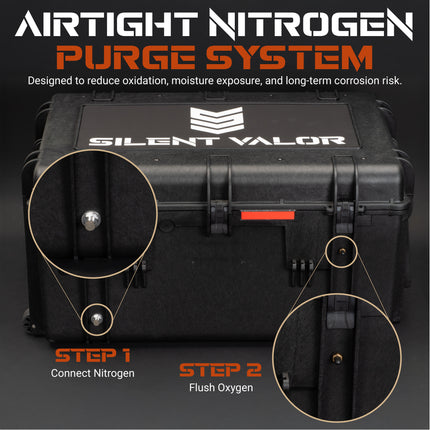 Sentinel Vault 135MT | Compact Airtight Firearm, Ammo & Tactical Storage