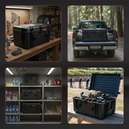 Sentinel Vault 135MT | Compact Airtight Firearm, Ammo & Tactical Storage