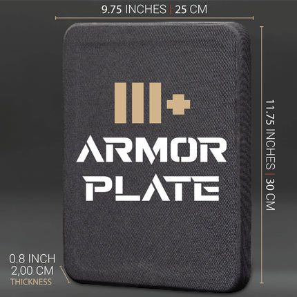 Level III+ Rifle Armor Plate
