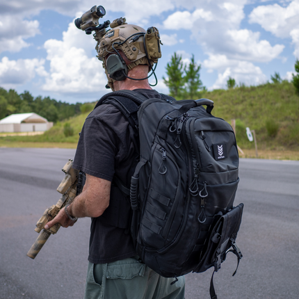 CARGO | Tactical Backpack with Aramid and Armor Piercing Armor Insert (NIJ IV Equivalent)