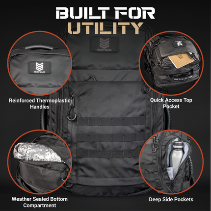 CARGO | Tactical Bug-Out & Travel Backpack – Upgradeable Armor System