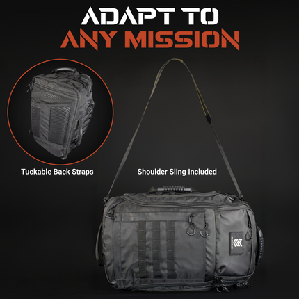 CARGO | Tactical Bug-Out & Travel Backpack – Upgradeable Armor System
